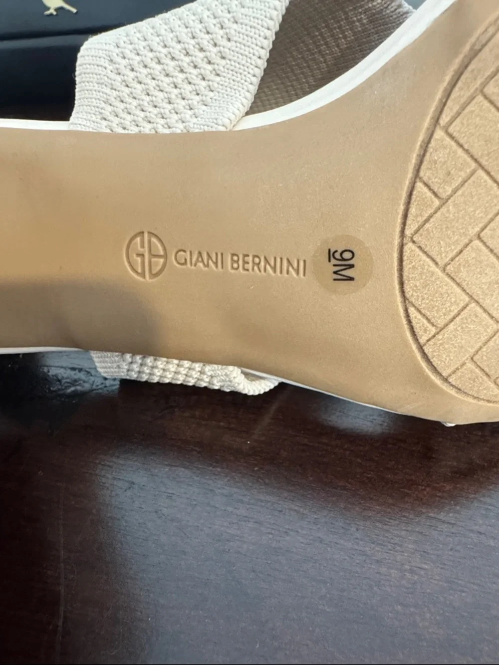 Breezy‎ Knit Open-Toe Mules in Cream - Picture 4 of 5